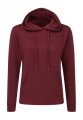 Dames Hooded Sweaters SG27F burgundy